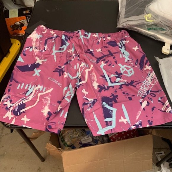 HodoSports Men's Multi-Colored Swim Trunks XXL NWT - Picture 3 of 7